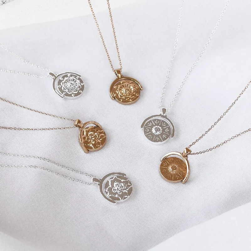 Breathtaking Jewelry, Breathtaking Prices Chakra Necklace - Gold or Silver Plated Stainless Steel