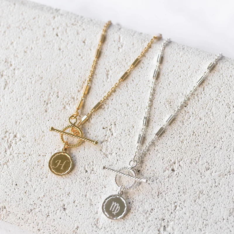 Final Call – Shop Exquisite Jewelry Before It's Gone Clara - Monogrammed Stainless Steel Necklace