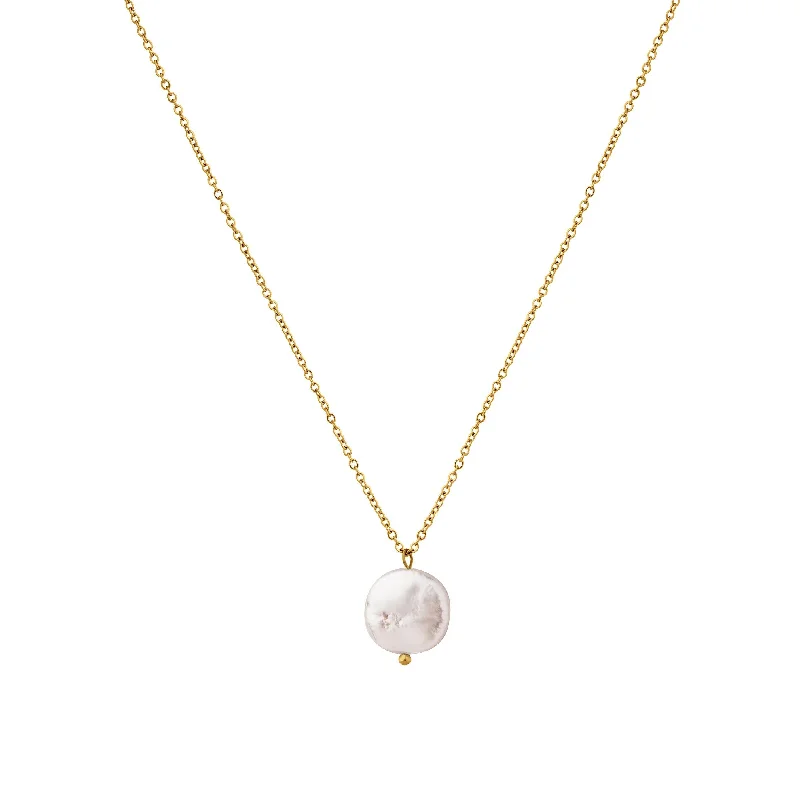 Special Sale On Handcrafted Jewelry – Shop Today Coin Pearl Pendant Necklace
