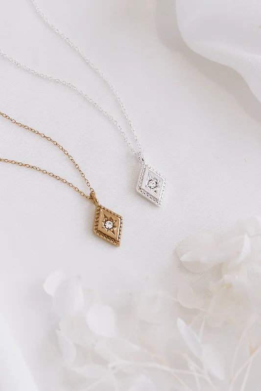 Shop Elegant Jewelry At Unbeatable Prices Cordelia - Stainless Steel Gold or Silver Necklace