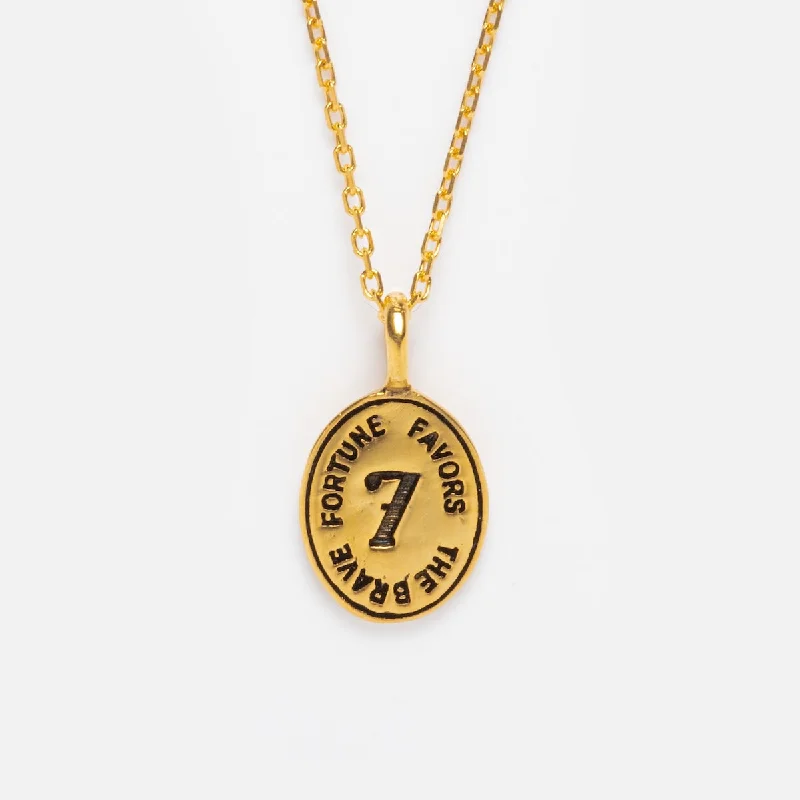 Exclusive Jewelry Offers – Shine For Less Fortune Favors The Brave Necklace