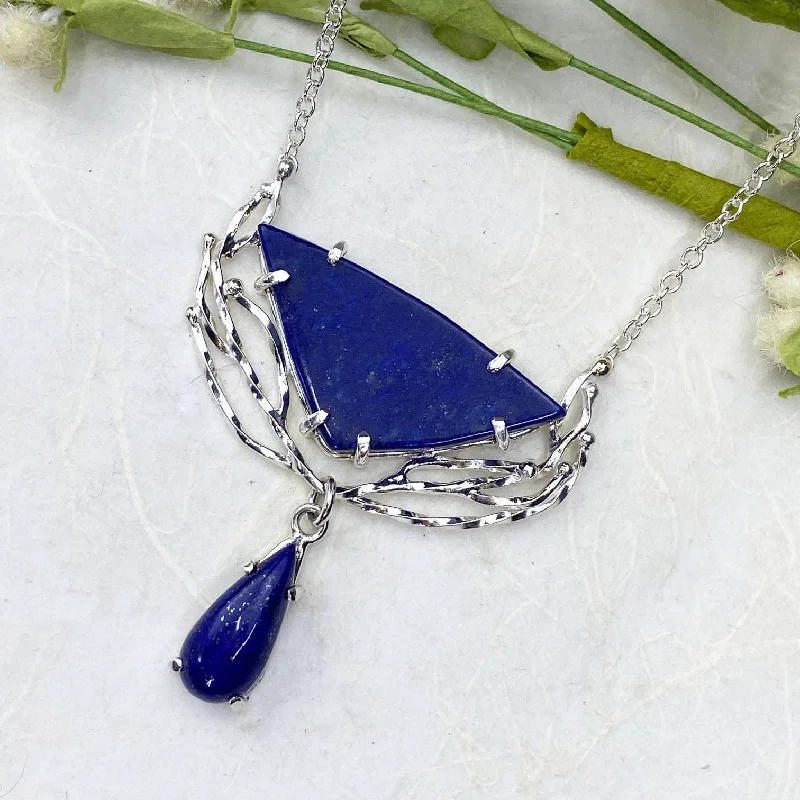 Luxury Jewelry At Unbeatable Discounts Lapis Lazuli Wreath Necklace