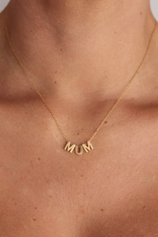 Seasonal Jewelry Sale – Upgrade Your Style Today Belinda - Stainless Steel Letter Necklace