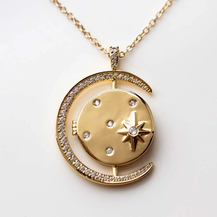 Stunning Jewelry At Even More Stunning Prices Luna Locket Necklace