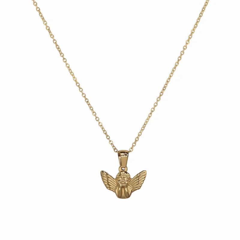 Elevate Your Outfit With Discounted Statement Jewelry Guardian Necklace