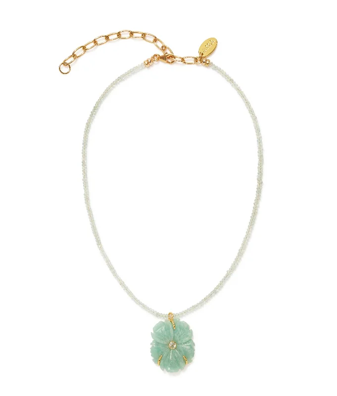 Exclusive Online Discounts On Stylish Jewelry New Bloom Necklace in Sea Foam