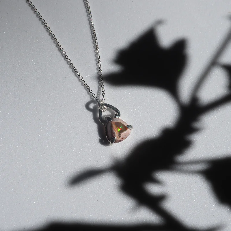 Limited-Stock Jewelry Sale – Once It's Gone, It's Gone Opal Petal Necklace