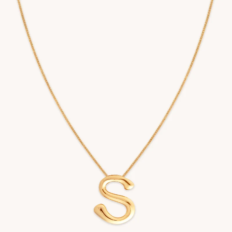 Bestselling Jewelry Now On Sale – Elevate Your Look S Initial Bold Pendant Necklace in Gold Bestselling Jewelry Now On Sale – Elevate Your Look S Initial Bold Pendant Necklace in Gold