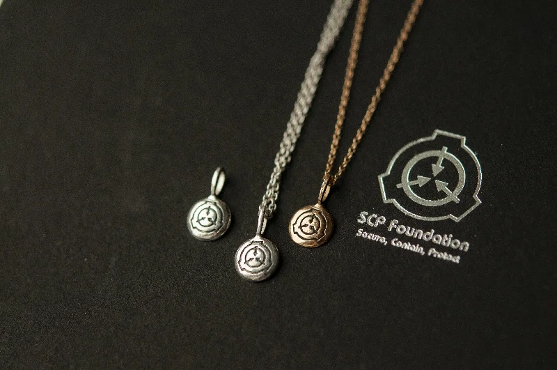 Bestselling Jewelry Now On Sale – Elevate Your Look SCP Foundation Pendant - Ready-to-ship