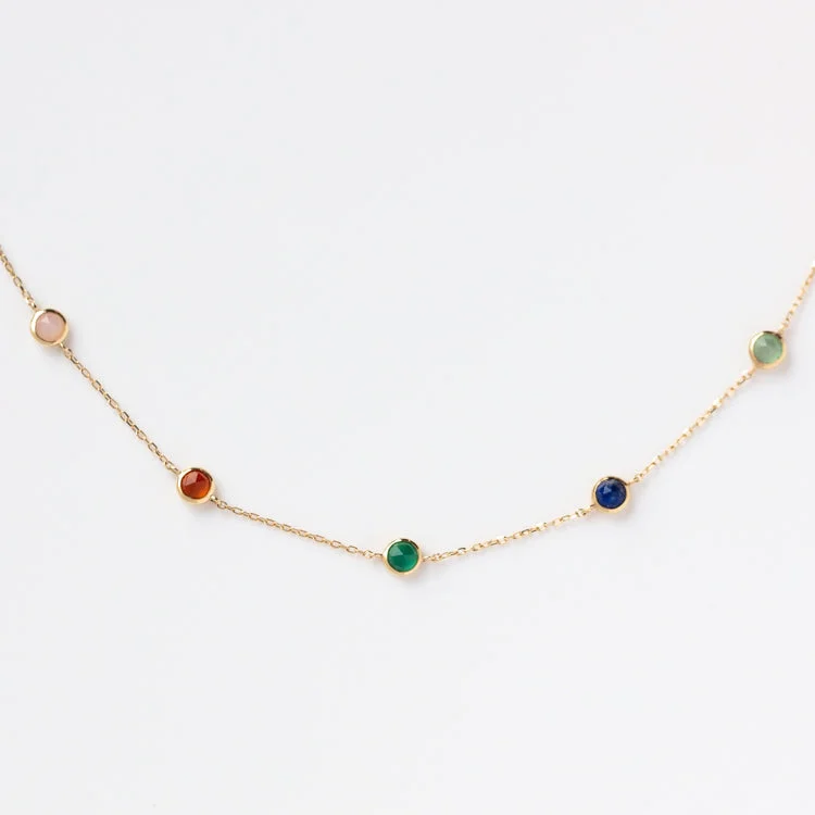 Limited Stock On Premium Jewelry At Low Prices Solid Gold Chakra Necklace