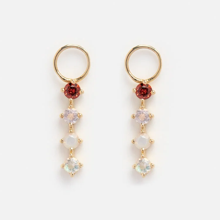 Limited-Stock Jewelry Clearance – Grab Your Favorites Now Solid Gold Grow Acrostic Earring Charms