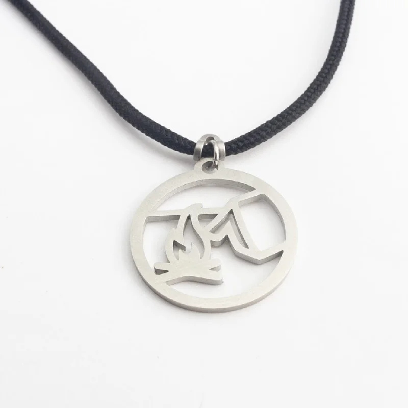 Trendy And Classic Jewelry Now At Reduced Prices The Happy Camper Campfire Necklace