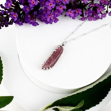 Shop Fine Jewelry With Amazing Deals Tourmaline Feather Necklace