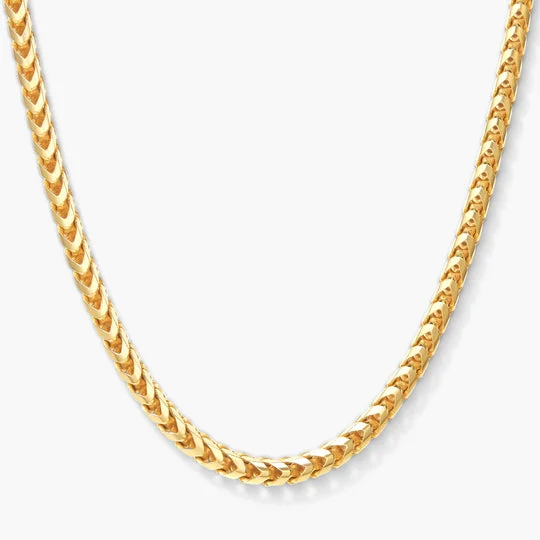 Seasonal Jewelry Deals – Elevate Your Style 3mm Franco Chain - Gold