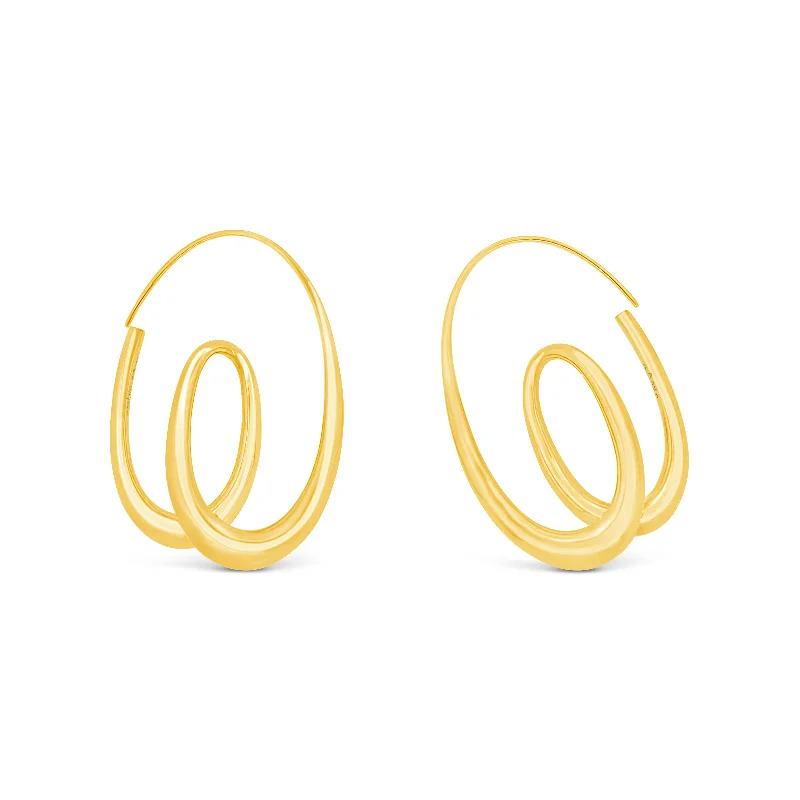 Celebrate With Sparkle – Jewelry Sale Now Live M. Good 18k Yellow Gold Twisted Hanging Earrings