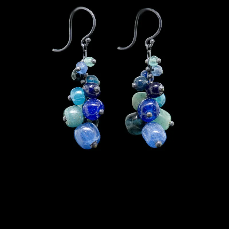 Exclusive Jewelry Sale – Sparkle For Less Beaded Ancient Bead Earrings