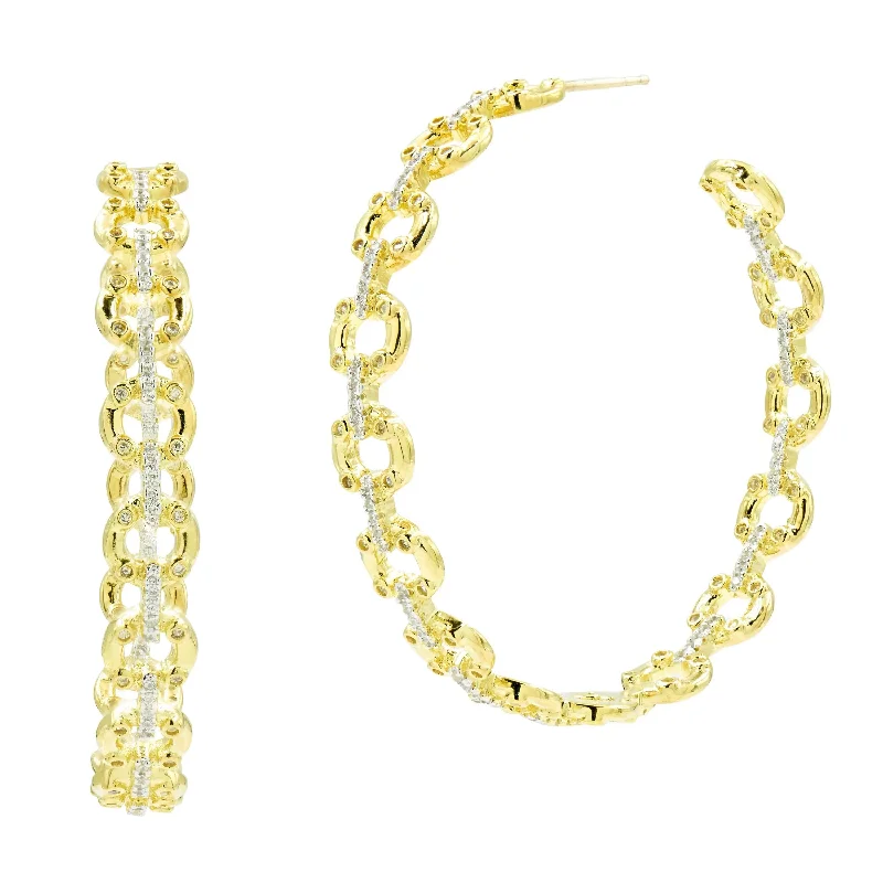 Shop Stylish Jewelry Now And Save Big Chain Link Hoop Earrings