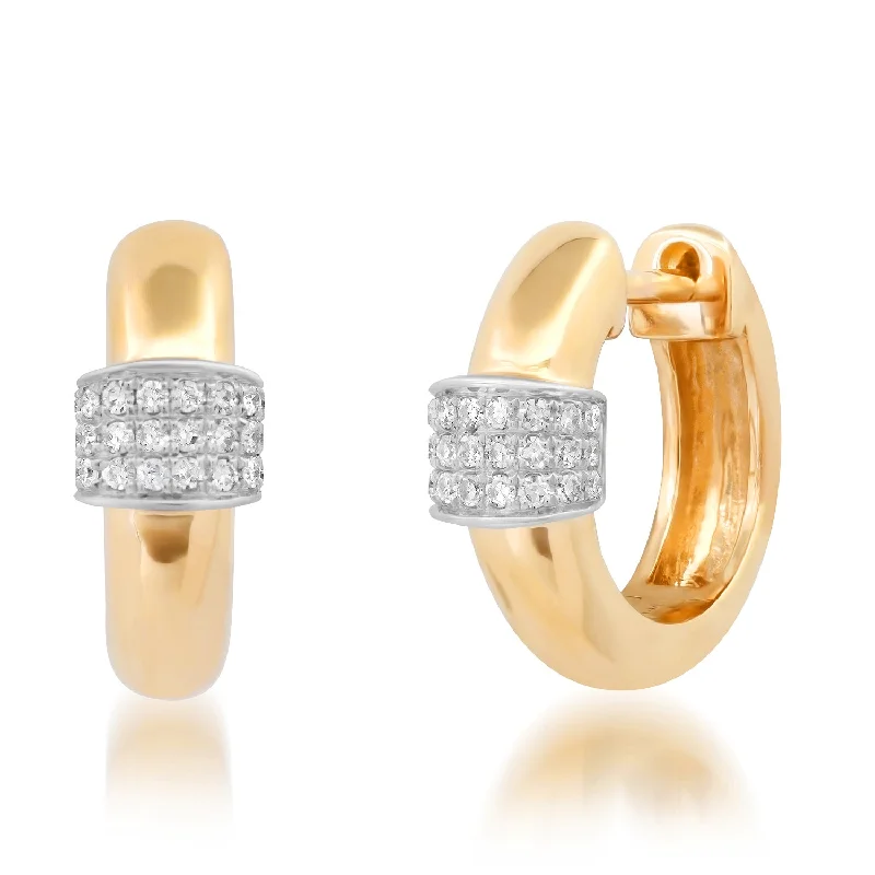 Best-Selling Jewelry Now Available At Special Deals Diamond Adorned Gold Huggie Earrings Best-Selling Jewelry Now Available At Special Deals Diamond Adorned Gold Huggie Earrings