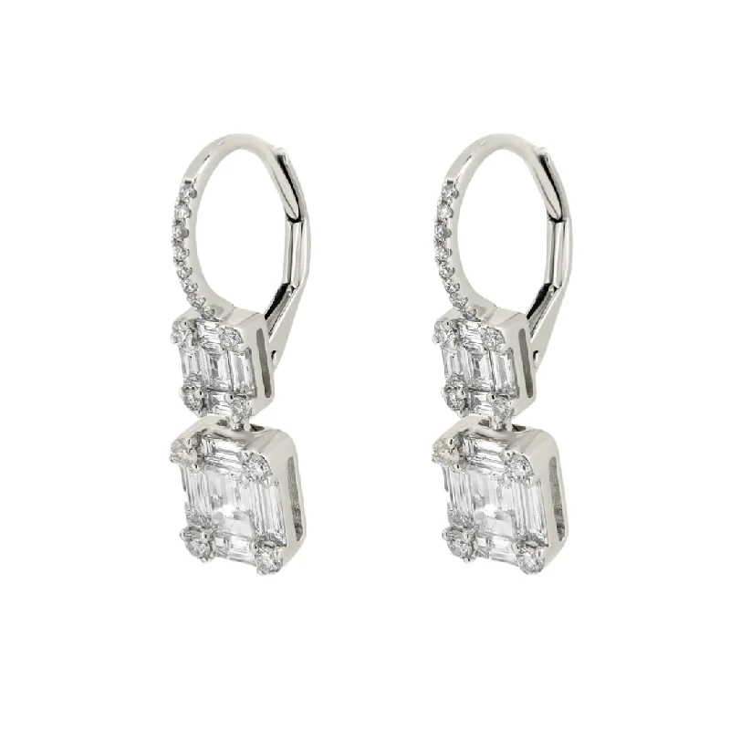 Special Jewelry Deals – Upgrade Your Collection Diamond Illusion Double Drop Earrings