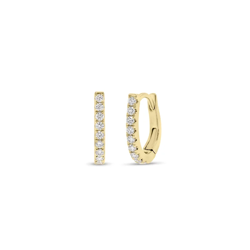 Special Jewelry Deals – Upgrade Your Collection Diamond Small Horseshoe Huggie Earrings