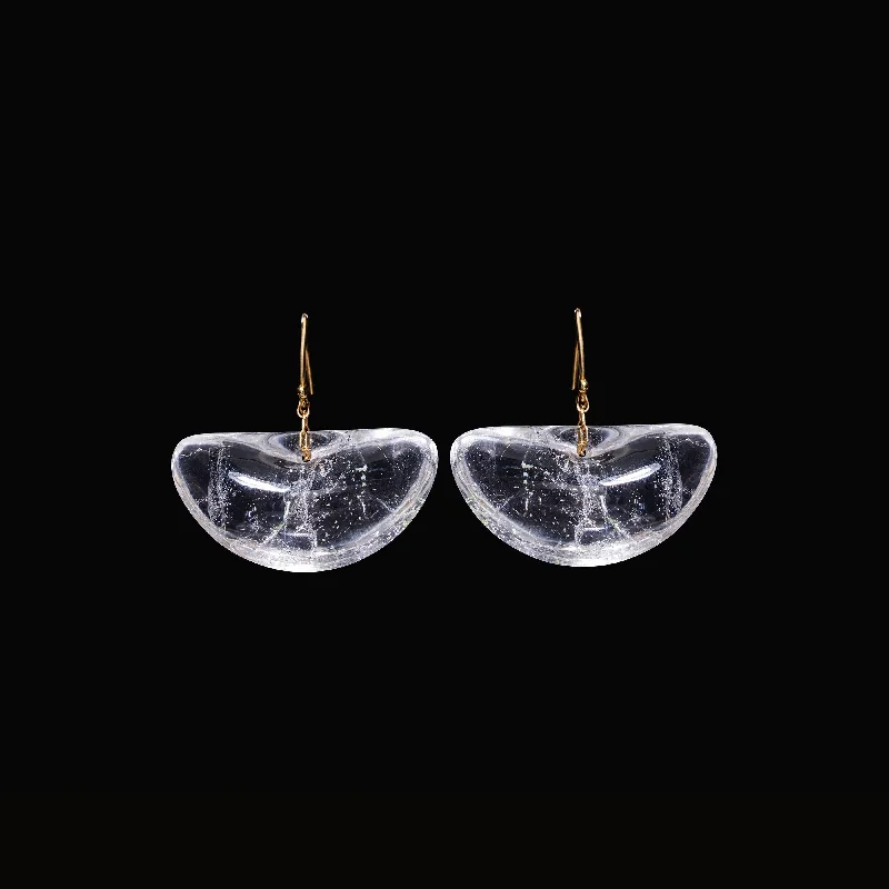 Luxury Jewelry Sale – Sparkle For Less Ginko Leaf Stone Earring