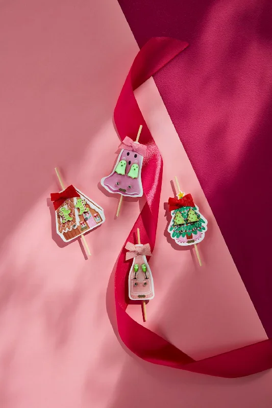 Shine Bright With Our Special Jewelry Promotions Glow-in-the-Dark Holiday Earrings by Mud Pie