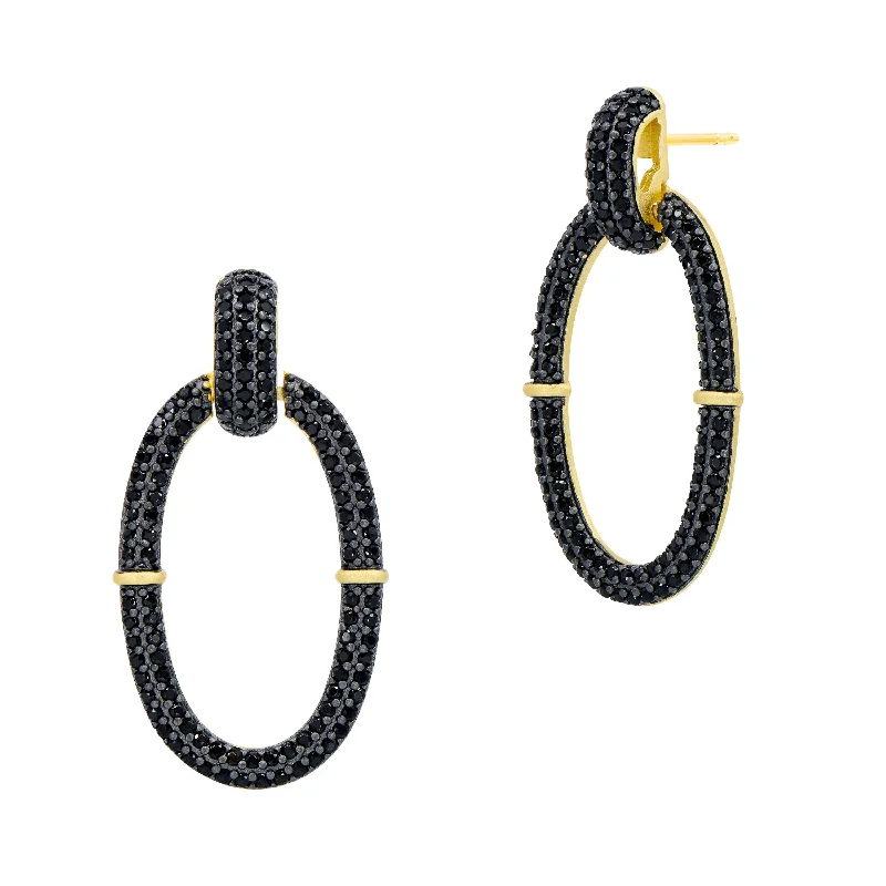 Elegant Jewelry At Unbeatable Offers – Shop Before It's Gone Industrial Finish Cobblestone Open Hoop Earrings