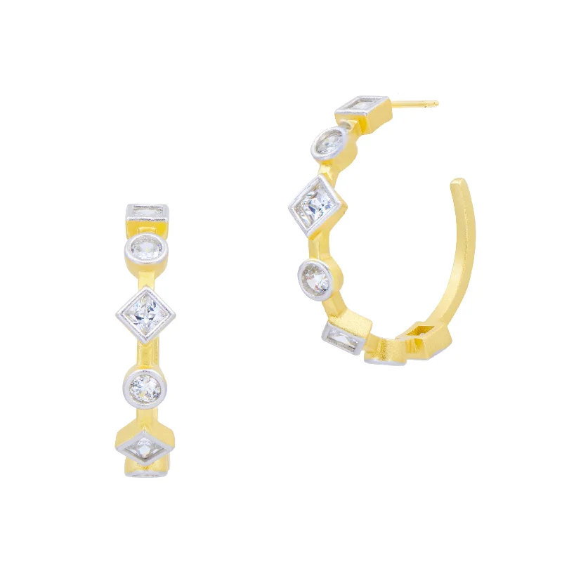 Celebrate With Sparkle – Jewelry Sale Now Live Midnight Mosaic Hoop Earrings