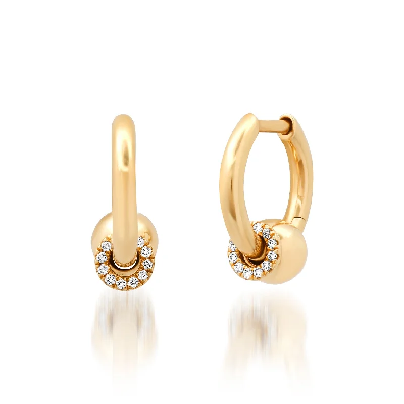 Best Jewelry Sale – Shop Exclusive Designs Now Nano Gold Ball Huggie Hoop Earrings