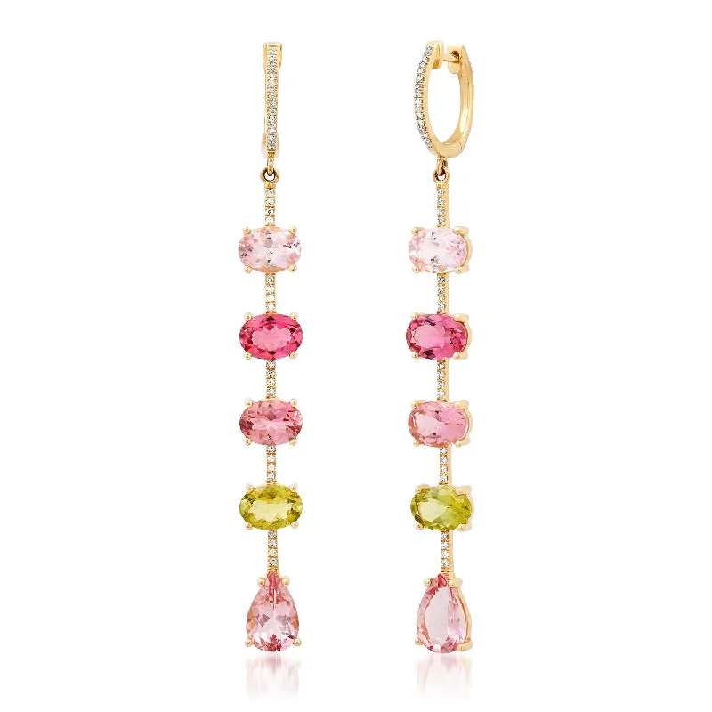 Limited-Time Offer On Premium Jewelry Collections One of a Kind Tourmaline Drop Earrings Limited-Time Offer On Premium Jewelry Collections One of a Kind Tourmaline Drop Earrings