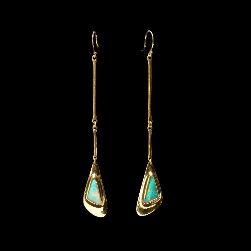 Get Your Favorite Jewelry At The Best Price Opal Cast Line Earring