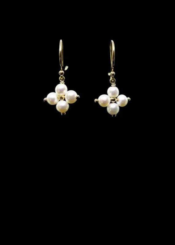 Limited Stock On Premium Jewelry At Low Prices Original Small Cross Pearl Earring