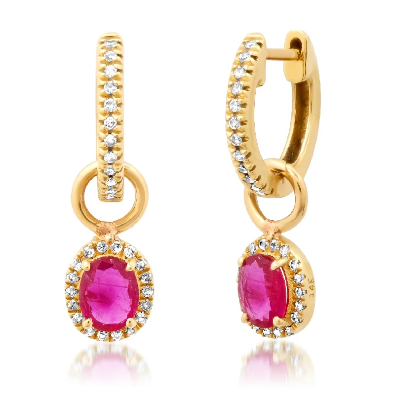 Personalized Jewelry Sale – Meaningful Gifts At Great Prices Oval Ruby Earring Charms