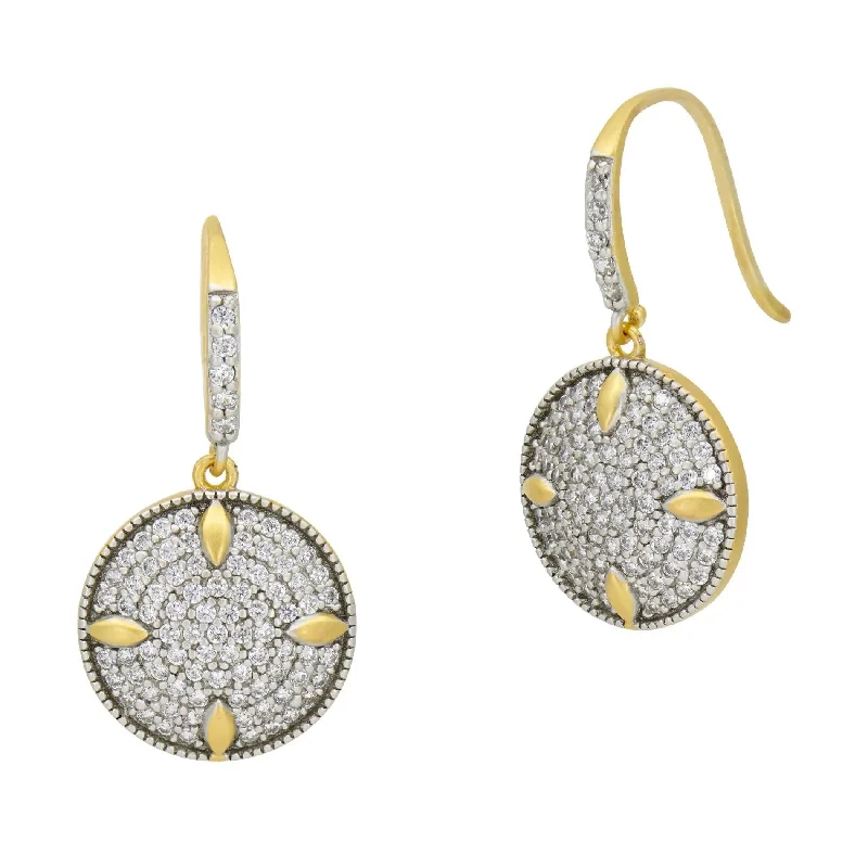 Flash Jewelry Sale – Get Stunning Pieces At Low Prices Petals and Pavé Disc Earring
