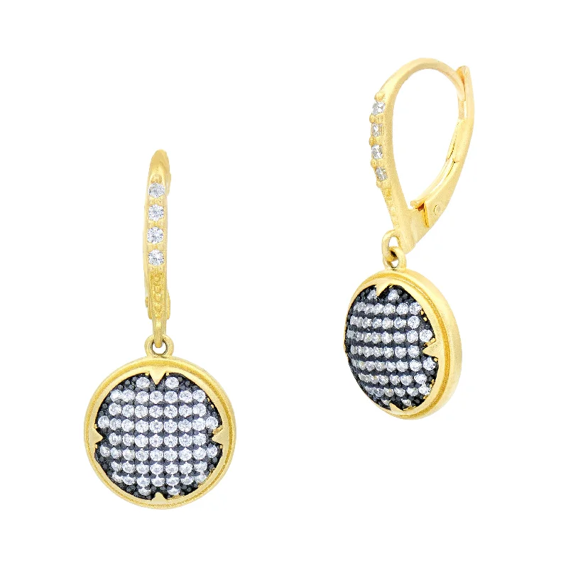 Shop Dazzling Jewelry At The Best Prices Signature Times Square Pavé Lever Back Earrings