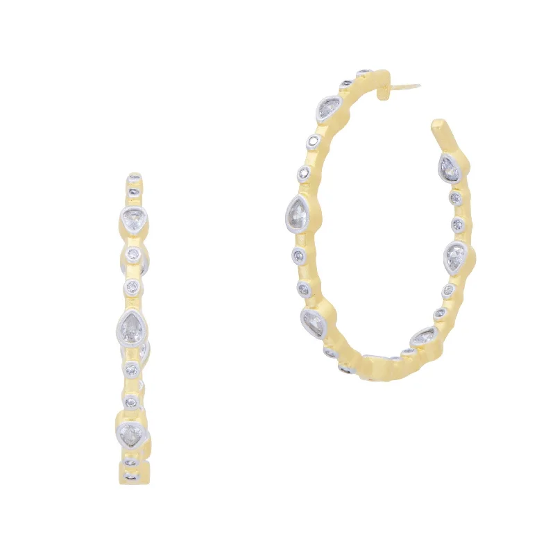 Shop Fine Jewelry With Exclusive Savings Teardrop Hoop Earrings