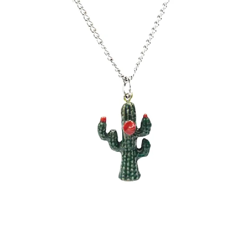 Versatile Layering Jewelry For Effortless Chic RETIRING SOON - Saguaro Cactus Pendant Porcelain Jewelry Versatile Layering Jewelry For Effortless Chic RETIRING SOON - Saguaro Cactus Pendant Porcelain Jewelry